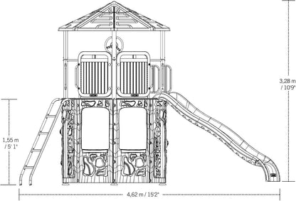 Adventure Slide Tower Playset