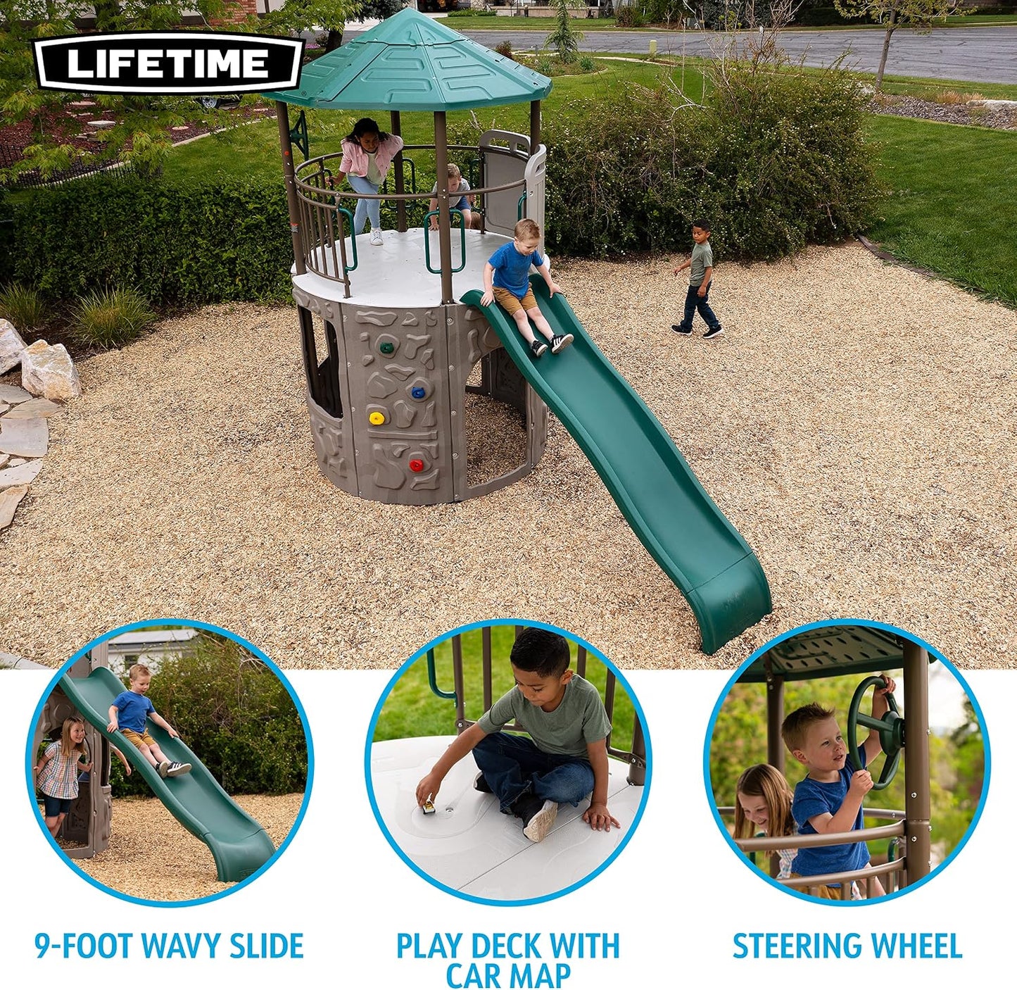 Adventure Slide Tower Playset