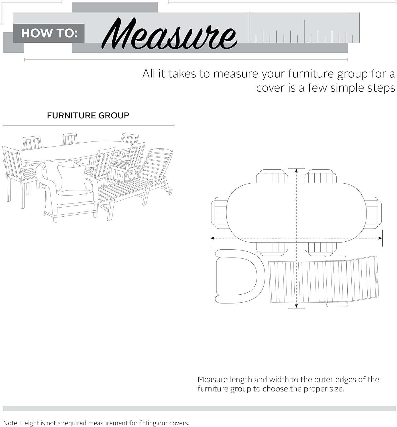 Veranda Water-Resistant 128 Inch round General Purpose Patio Furniture Cover, Patio Furniture Covers